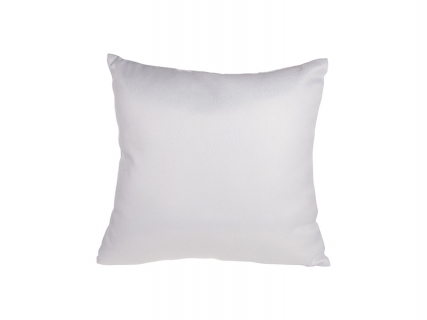 Glitter Square Shape Pillow Cover (40*40cm,White)