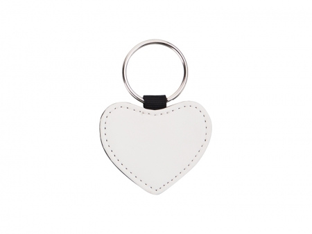 PU Leather Key Chain (Heart)