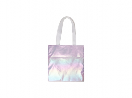Gradient Shopping Bag (Light Purple, 34*36cm)