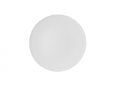 8 in. White Plastic Plate