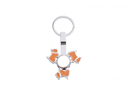 Fidget Spinner Key Ring (Dog)