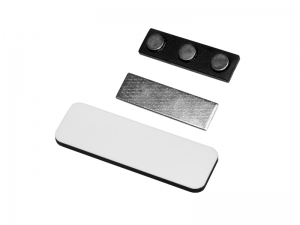 Small Rectangular Hardboard Name Badge