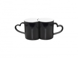 11oz Couple Changing Color Mugs(Black)