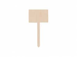 Estaca de Jardín Madera contrachapada (Rectangular,7*17.5cm)