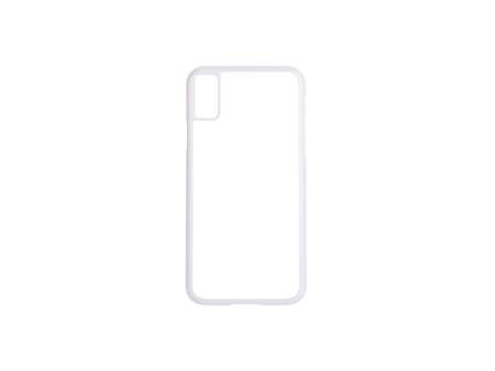 iPhone X Cover (Plastic, White)
