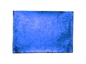 Flip Sequins Adhesive (Rect, Dark Blue W/ White)