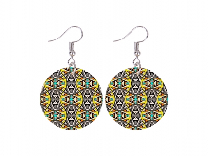 Round Shell Earring (φ30mm)